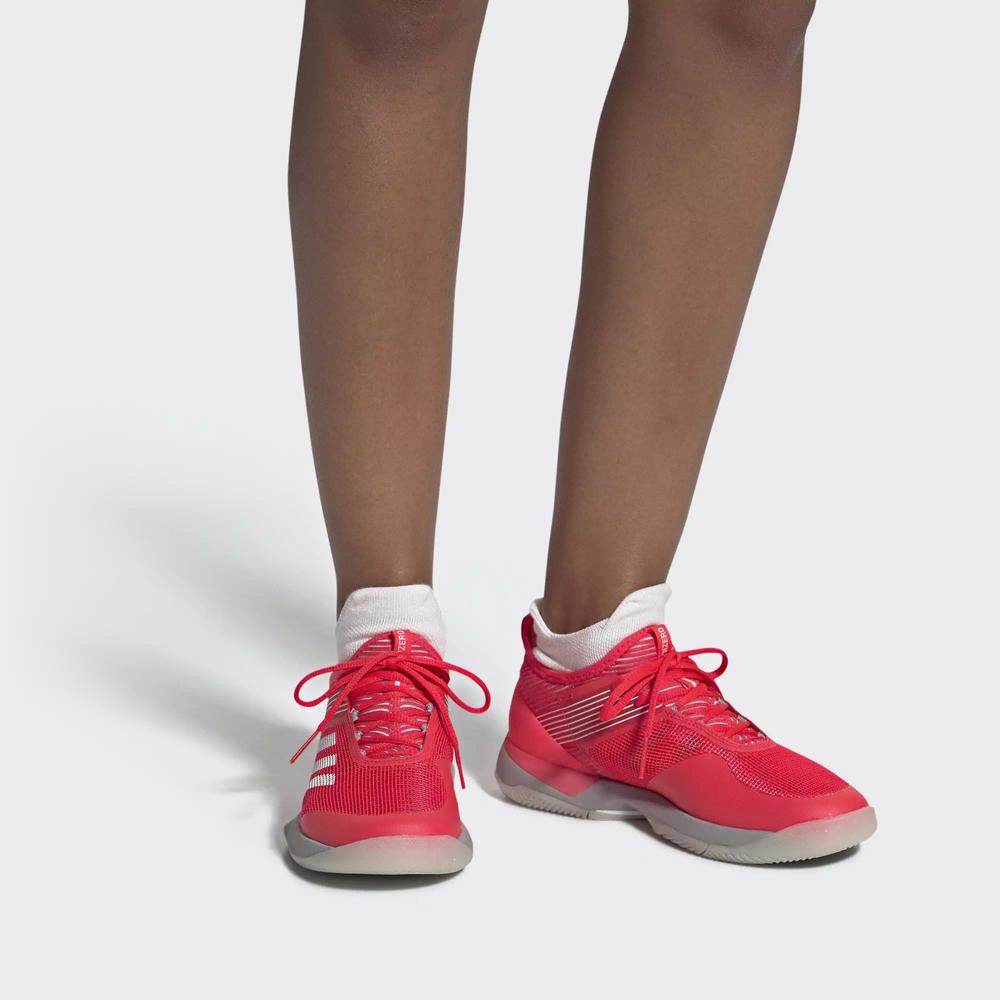 Adidas Adizero Ubersonic 3.0 Zapatillas De Tenis Rojos Para Mujer (MX-52088)